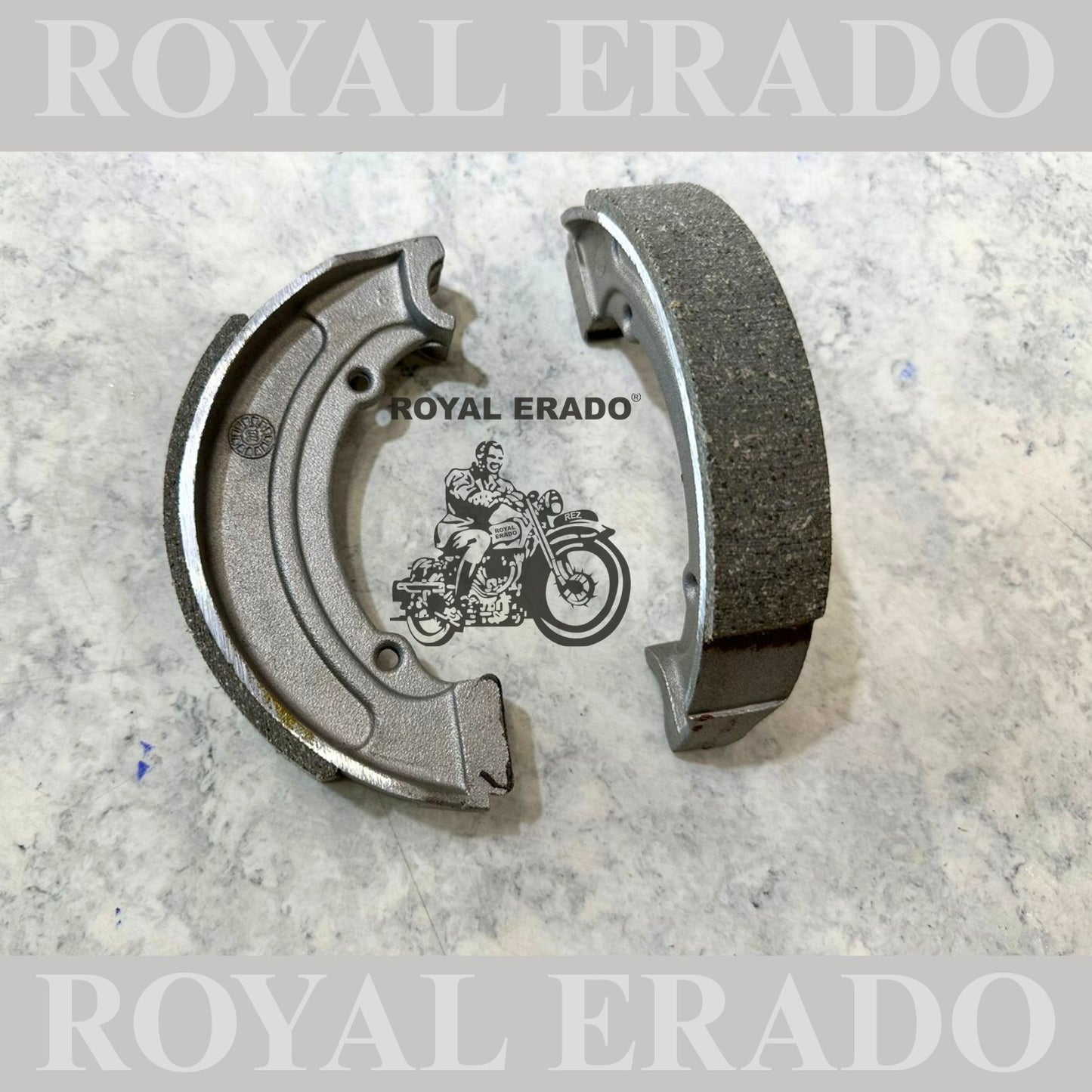Royal Enfield classic Electra standard rear brake shoe.