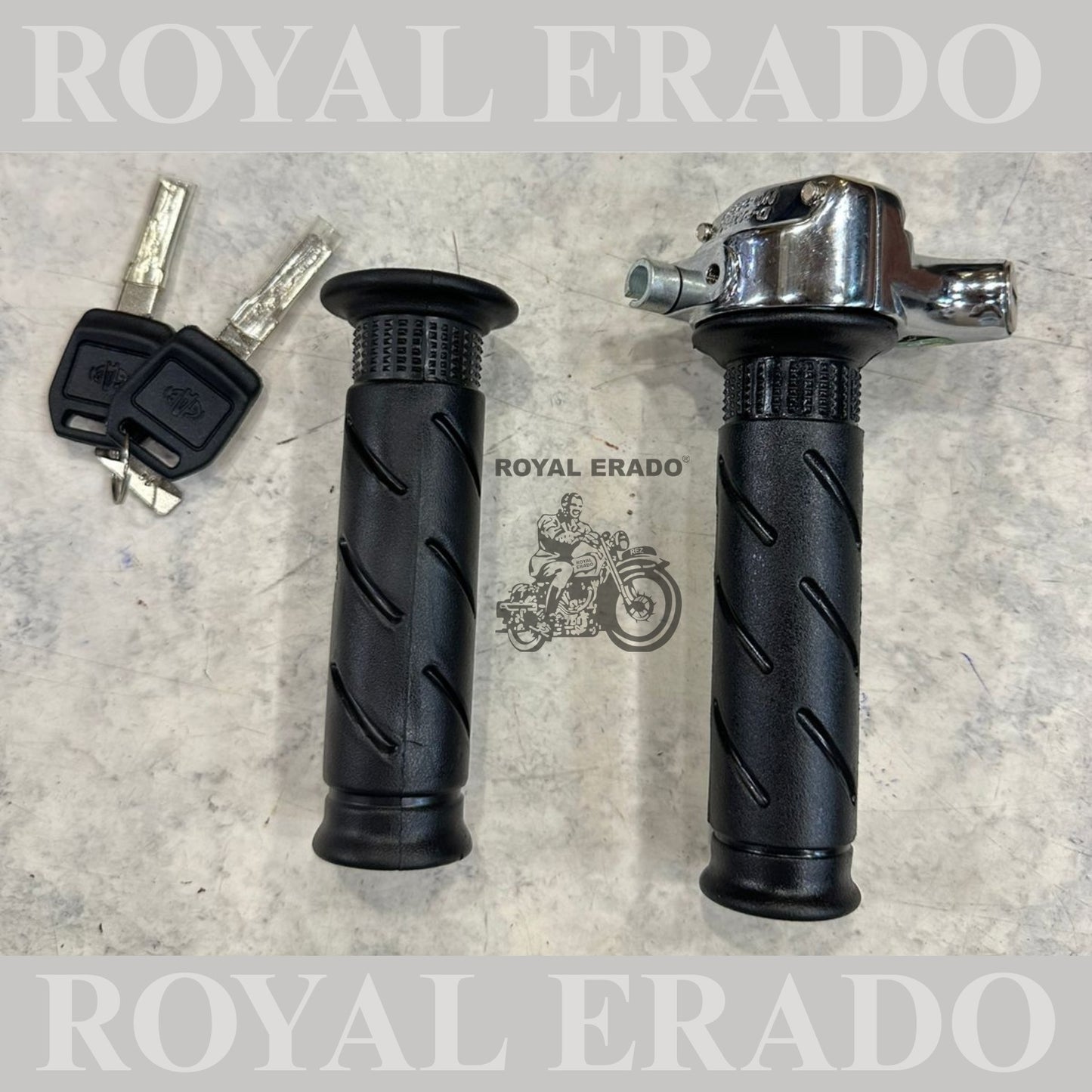 Royal Enfield Royal Enfield India throttle grip for Royal Enfield old model. Vintage 1962 g2