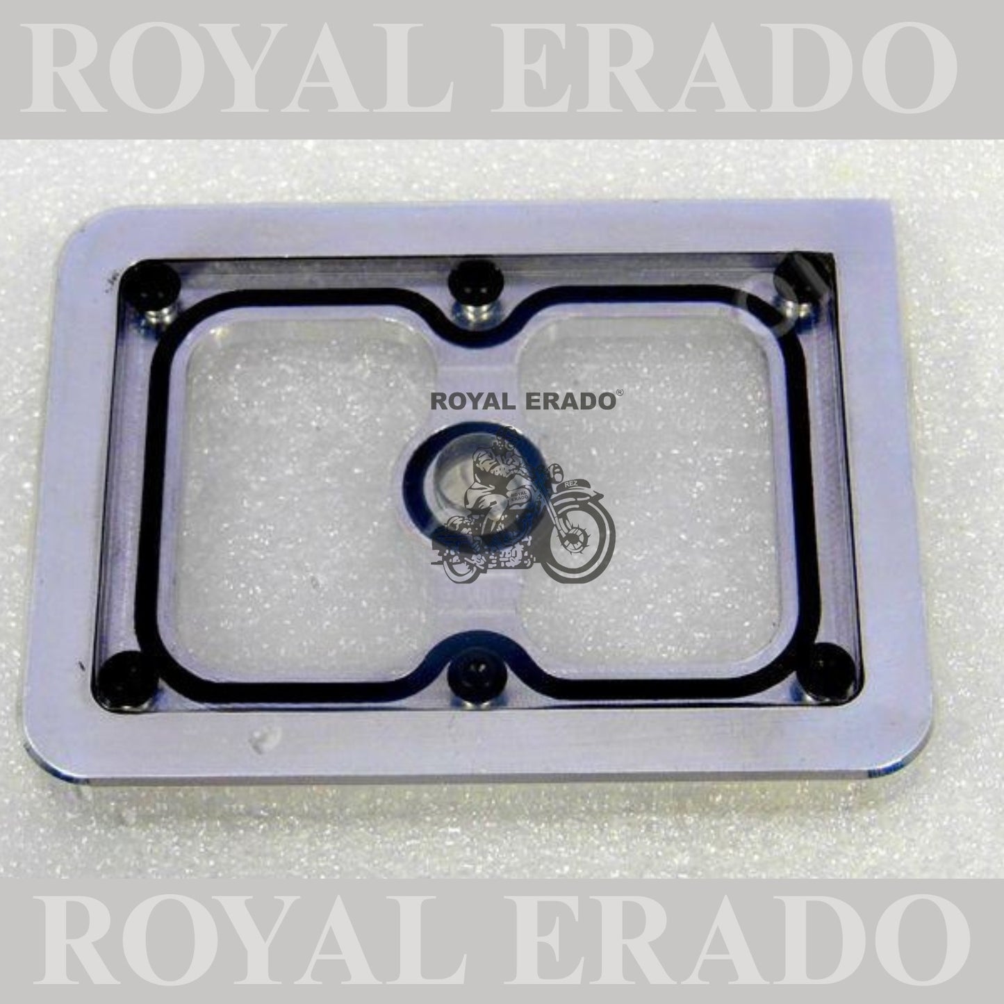 Royal Enfield Standard g2 vintage old model Enfield tappet plate with glass in aluminum
