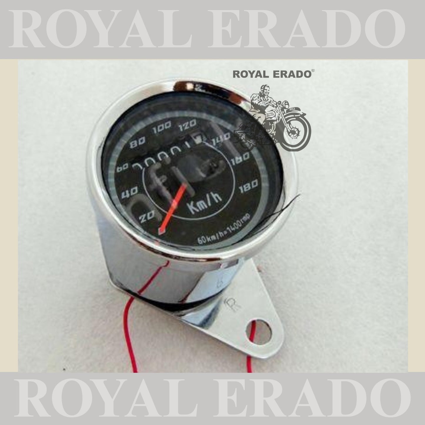 Royal Enfield small speedometer for chopper bobber Harley 883 style modification