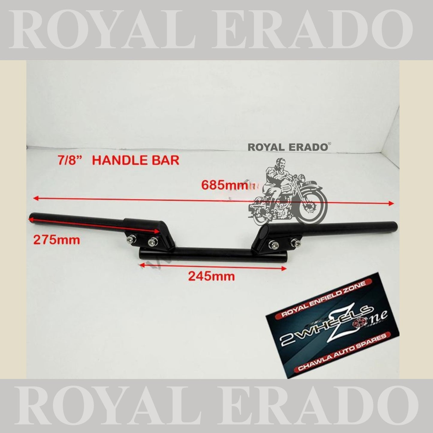 Royal Enfield Classic Electra Standard bobber Harley 883 style handle bar.