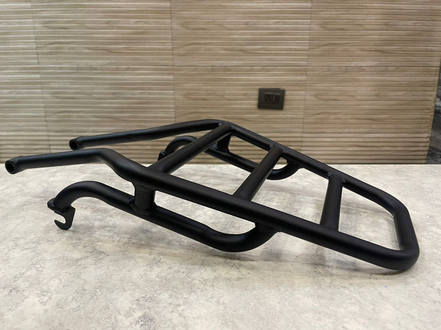 Royal Enfield Reborn Classic rear pillion seat carrier luggage rack