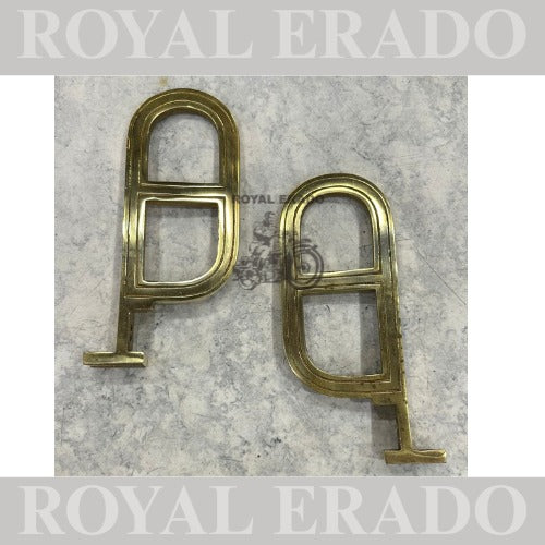 Royal Enfield Classic 2012 to 2020 rear ladies footrest in brass