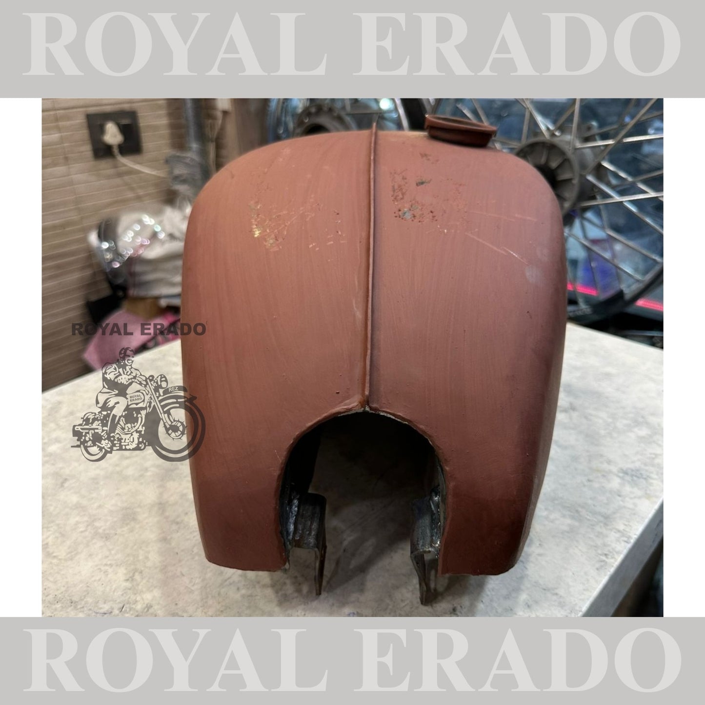1962 Vintage style g2 old model small tank for Royal Enfield Classic Electra or Standard