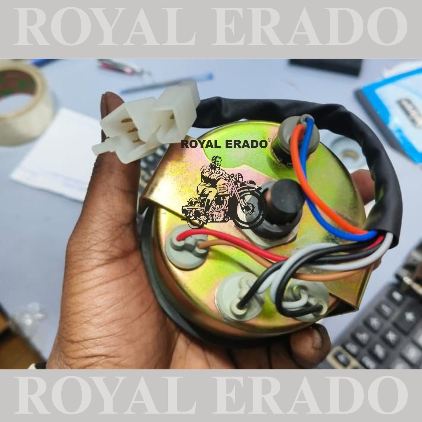 160 speedo meter black speedometer for royal enfield electra standard