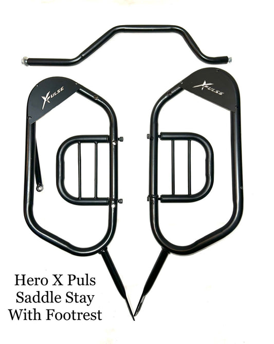HERO X PULSE SADDLE STAYS WITH FOOTREST
