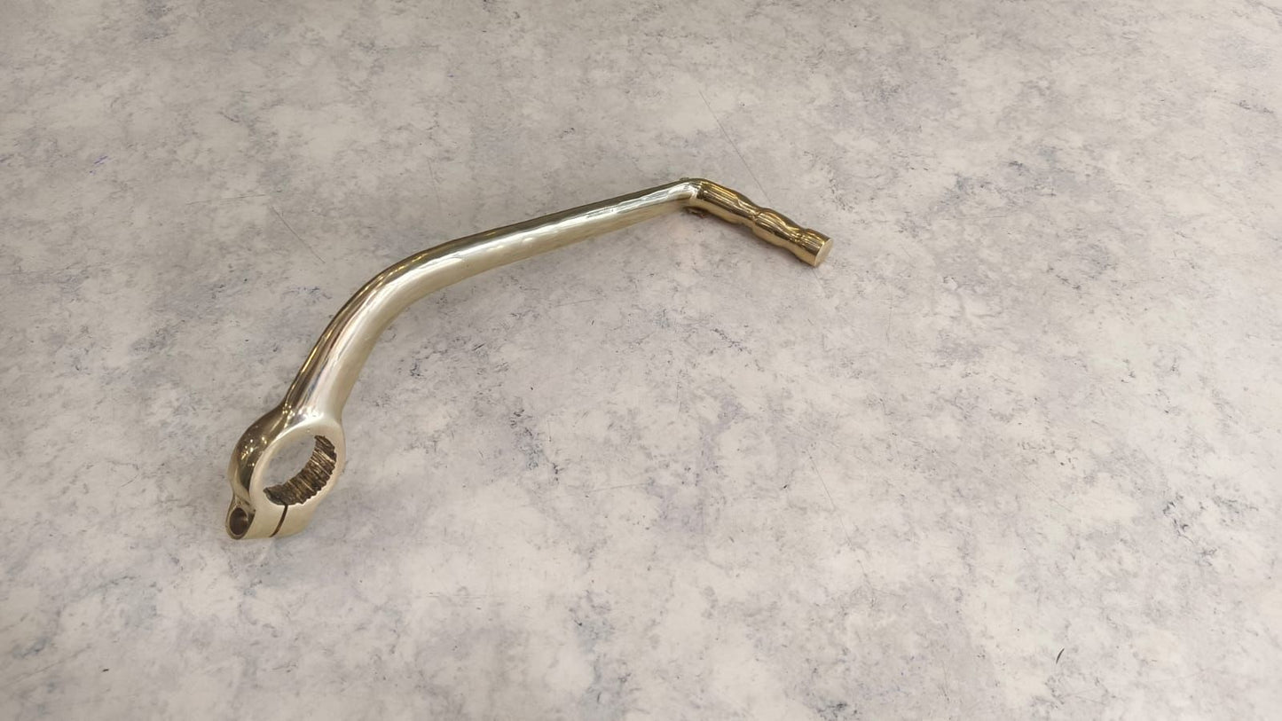 brass gear lever Compatible With Royal Enfield Old Model Bullet