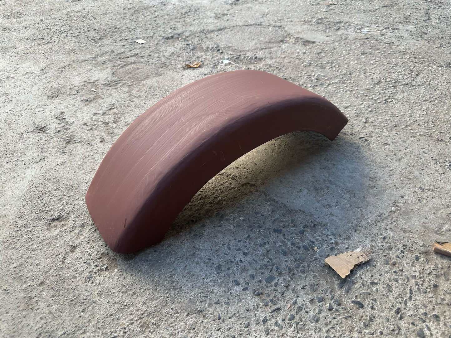custom chopper bobber style rear mudguard with stays raw without paint for for royal enfield classic electra standard
