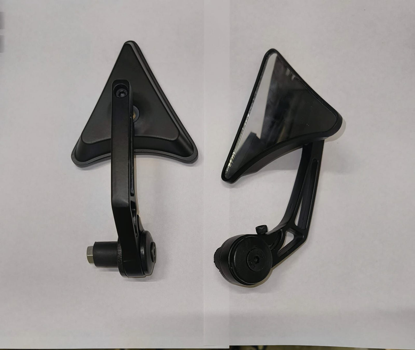 BAR END MIRROR FOR ROYAL ENFIELD HUNTER , REBORN CLASSIC & METEOR & old classic electra & standard & jawa