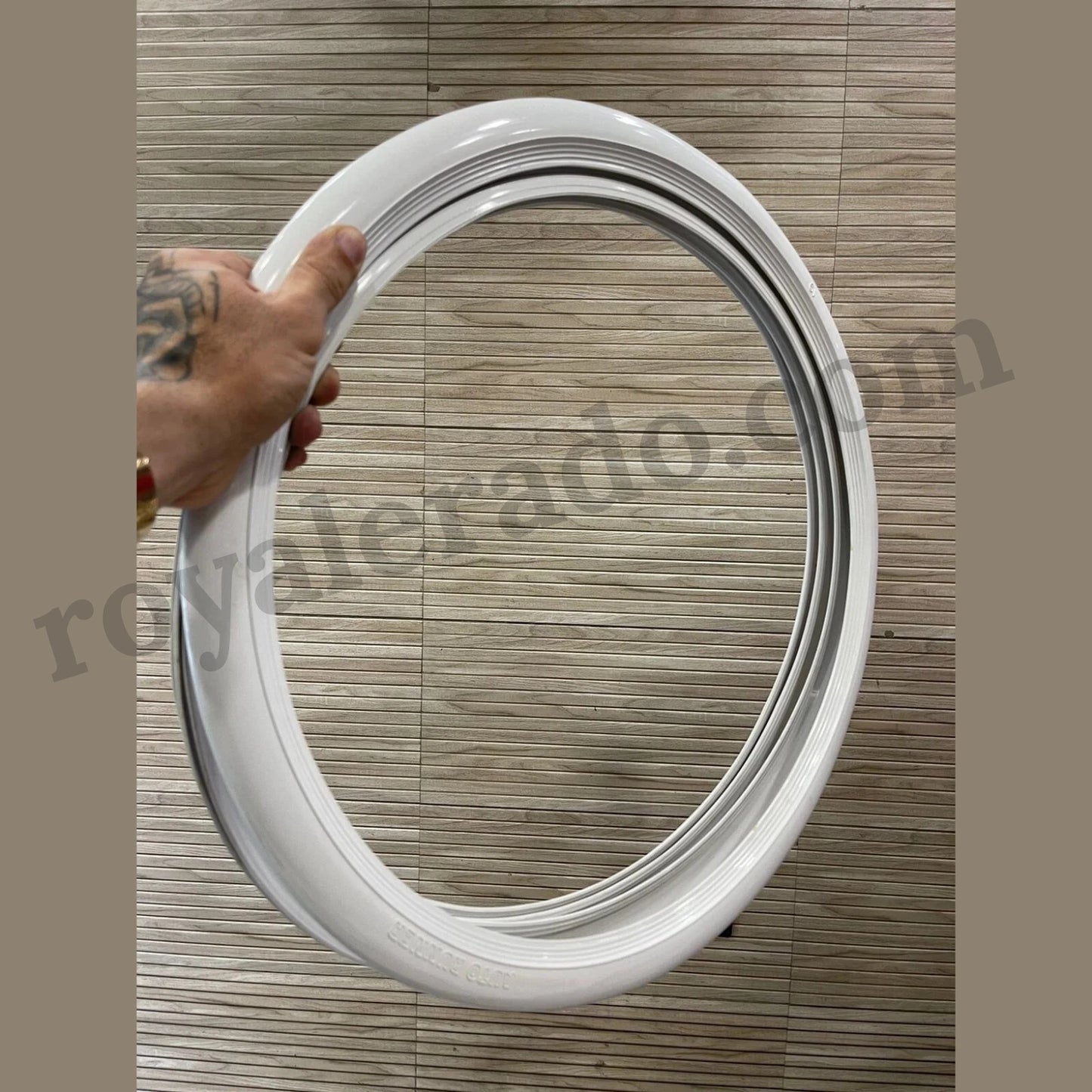 White wall for Royal Enfield classic and reborn 350 front 19” and rear 18” wheel.