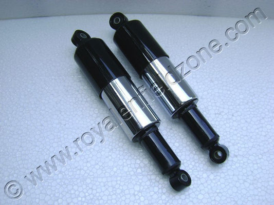 shocker black chrome for g2 old model vintage royal enfield