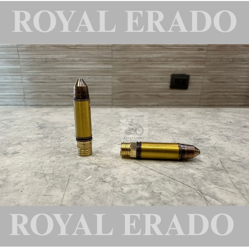 Royal enfield classic Electra standard vintage g2 1962 old model bullet 350 reborn classic and standard battalion mirror knob in brass brass bullet shade