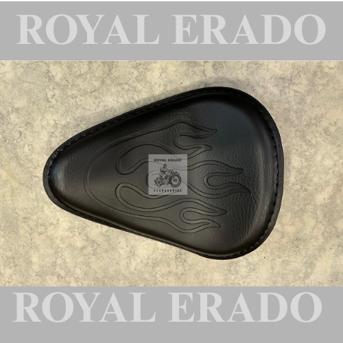 Royal enfield classic electra standard harley bobber chopper style seat with springs Kabir Singh style small front seat only