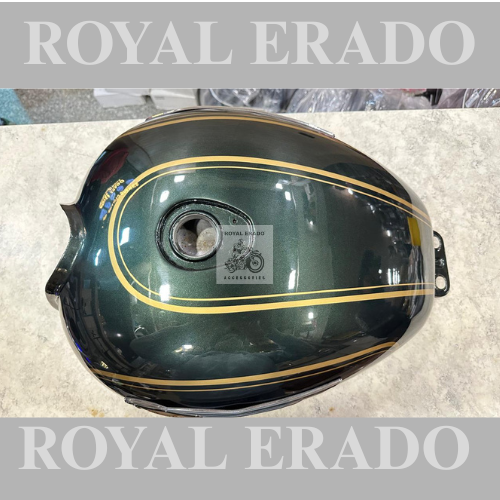 Royal enfield standard bs-3 bs-4 bullet 350 forest green tank