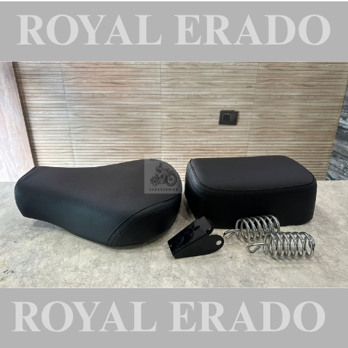 Royal Enfield Classic Seat With Spring Compatible With Electra And Standard And Classic