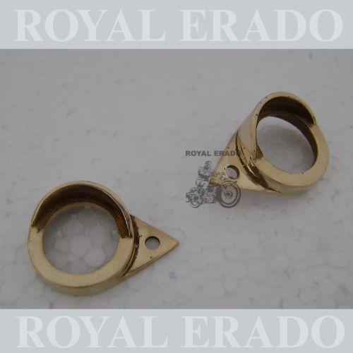 parking light ring peace shade in brass for old classic electra and standard