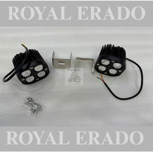 Royal enfield classic electra standard hunter 350 meteor 350 fog light 4 led