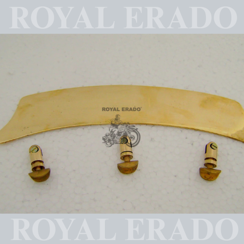 universal brass number plate vintage style with khutti for Front mudguard  of royal enfield , bsa , jawa , etc