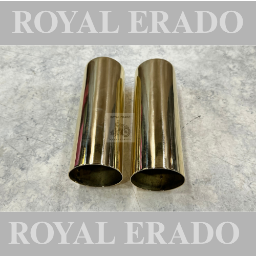 Royal enfield classic electra standard rear shocker cover brass