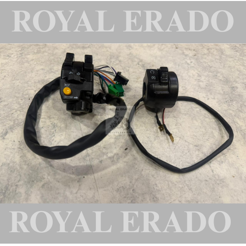 Royal enfield standard electra left and right ( LH , RH )handle bar switch for standard electra classic ( indicator , decompressor , horn and dipper switch engine on off switch )