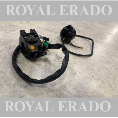 Royal enfield standard electra left and right ( LH , RH )handle bar switch for standard electra classic ( indicator , decompressor , horn and dipper switch engine on off switch )