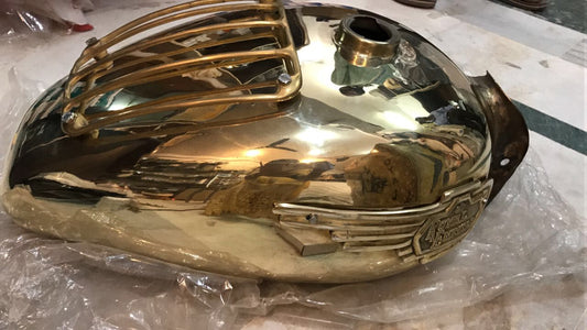 Pure Brass tank for old model royal enfield electra standard Royal Enfield