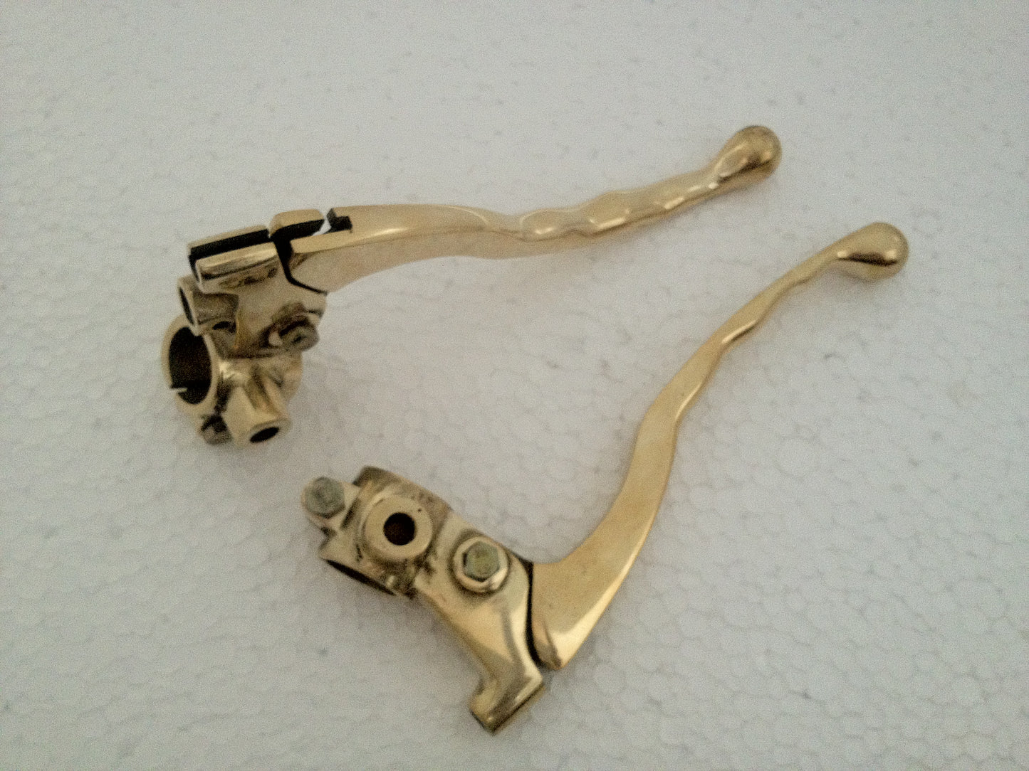 BRASS UNIVERSAL CLUTCH & BREAK LEVER FOR ROYAL ENFIELD STANDARD WITHOUT DISC MODEL