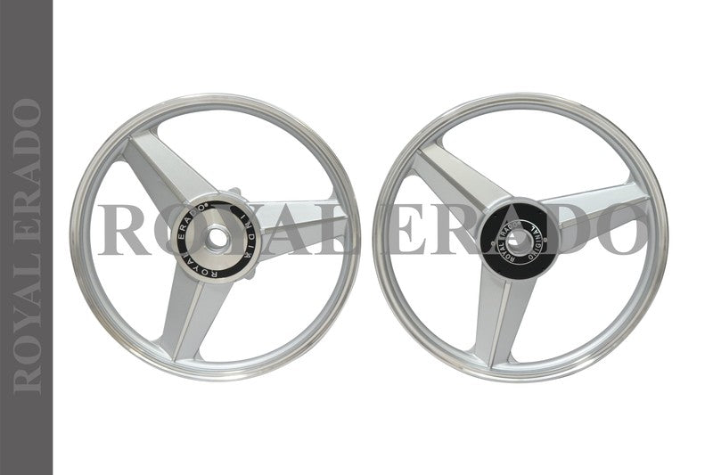 DIAMOND MERCEDES SILVER Alloy Wheel set for classic single disc