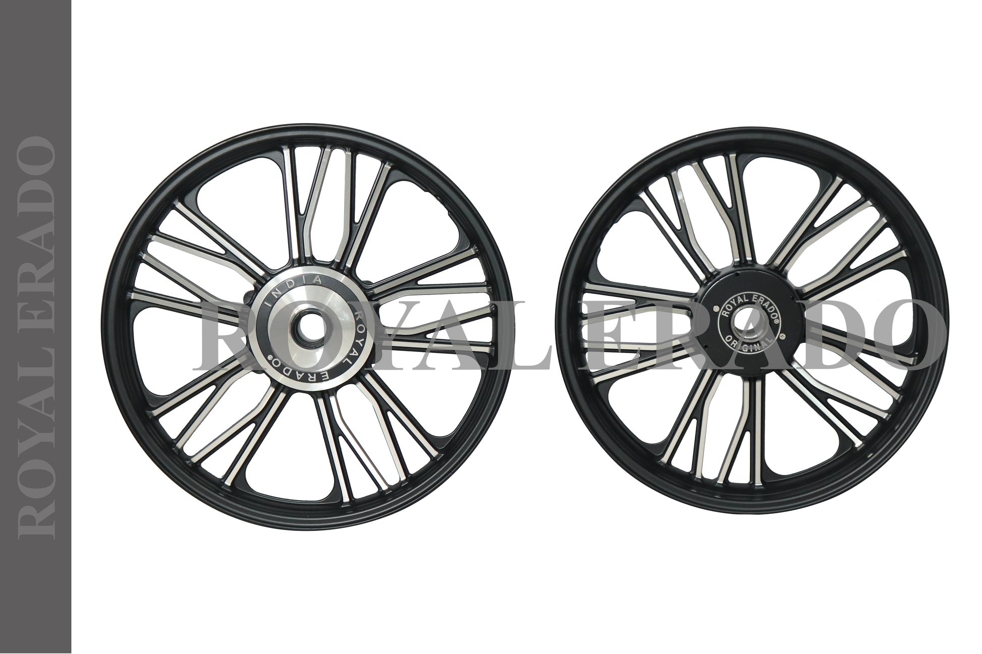 ROYAL ERADO HARLEY Y DESIGN Alloy Wheel set For Royal-Enfield