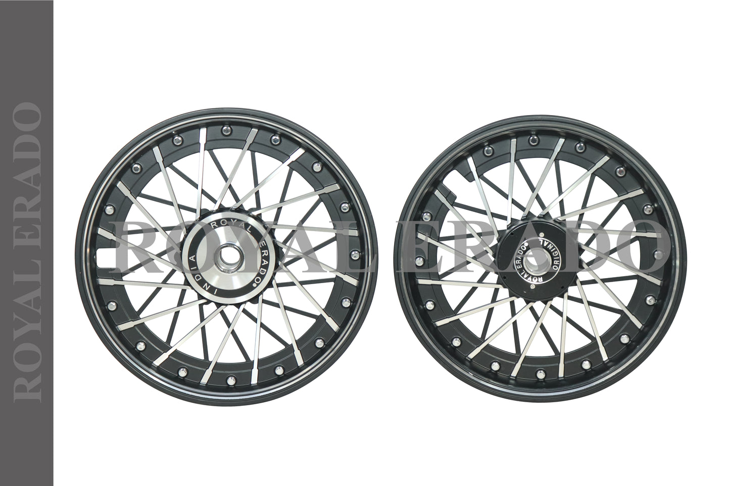 VINTAGE DESIGN Alloy Wheel set for classic single disc