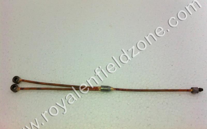 ROCKER OIL PIPE IN. COPPER FOR ROYAL ENFIELD STANDARD ELECTRA BEFORE 2 ...