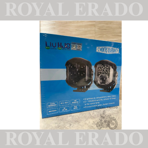 Hjg Fog light set for harley davidson , royal enfield classic electra standard.