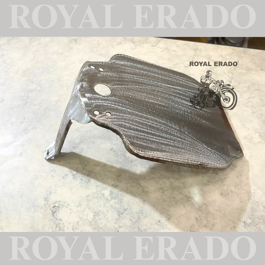 number plate  no. plate  raw without paint for vintage royal enfield old standard and electra g2