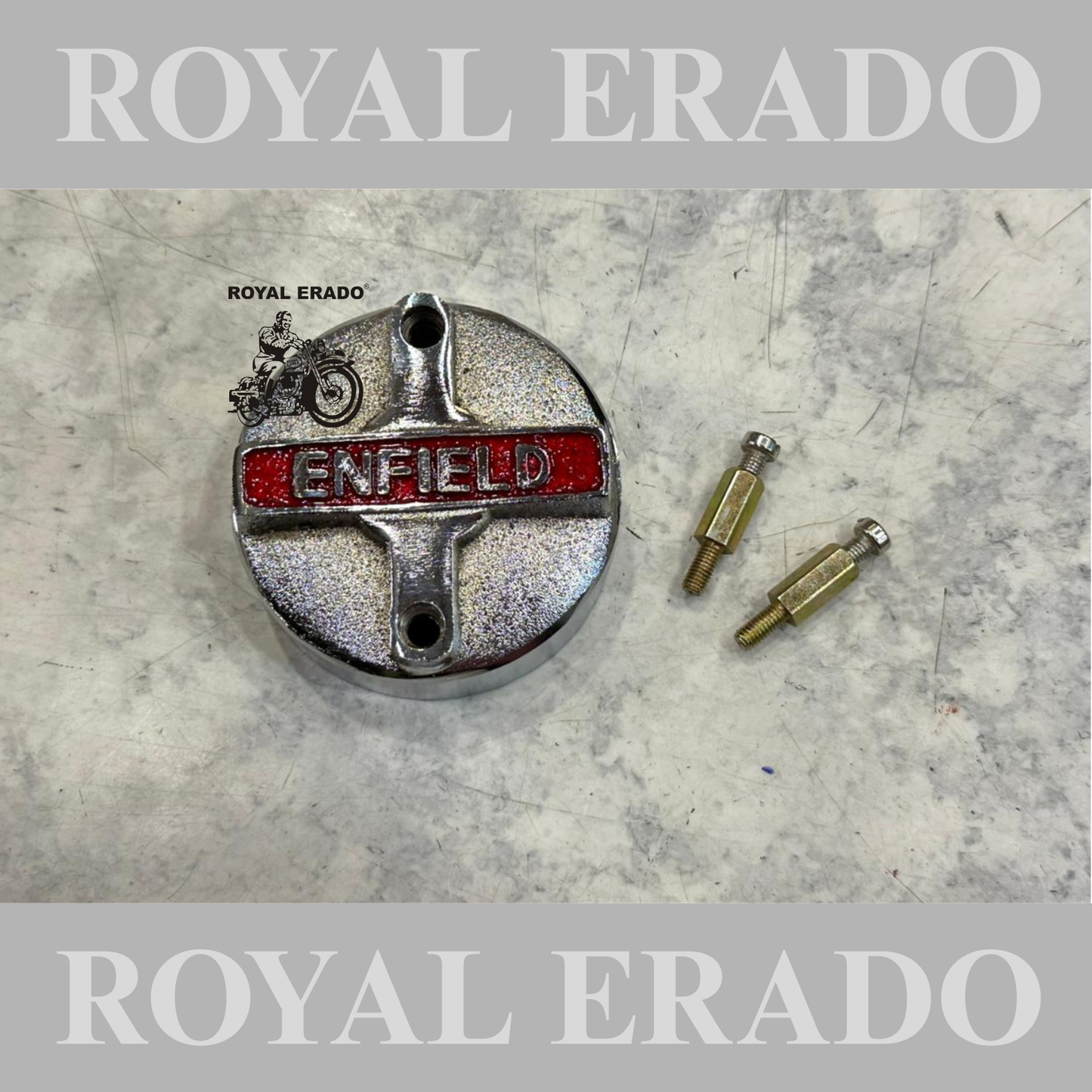 Royal Enfield old vintage model g2 model1962 Standard Electra Delco cap point cover chrome