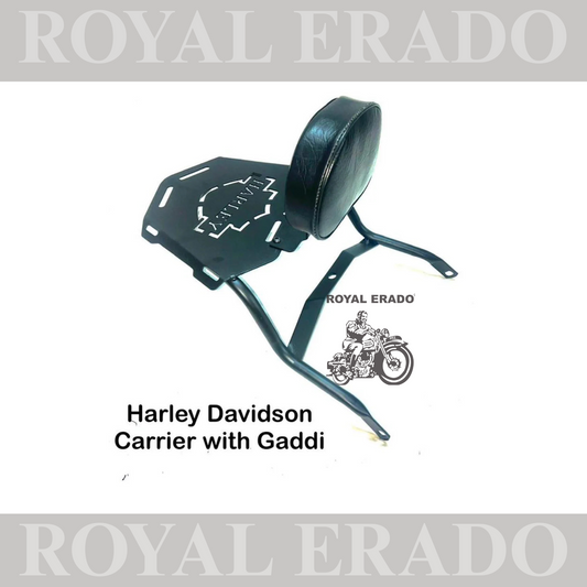 Harley Davidson x440 rear carrier with. backrest gaddi