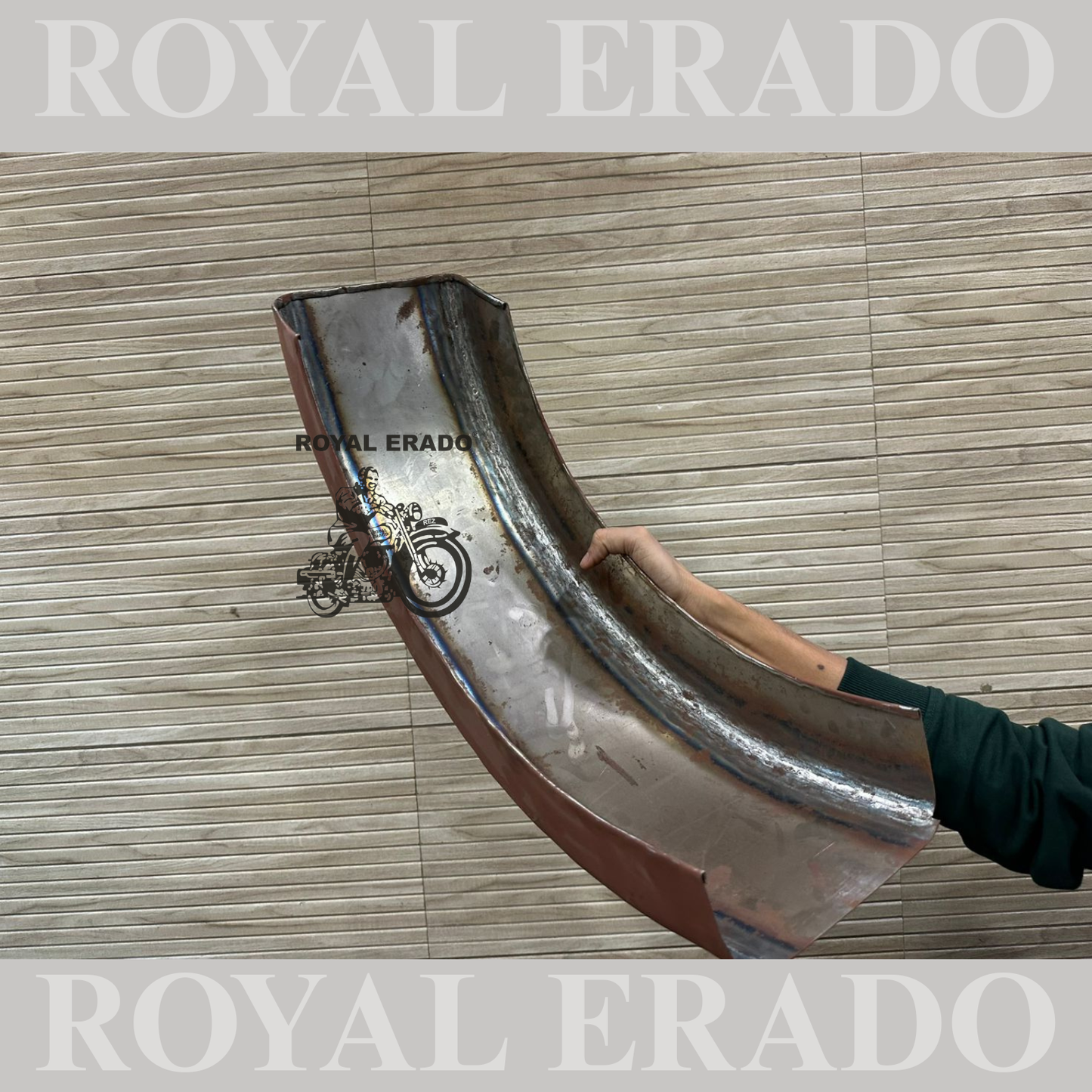 Royal Enfield Bullet Classic Electra Standard bobber Harley 883 style rear mudguard broad for 150 number tire