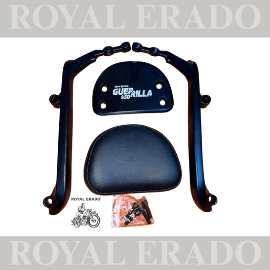 Royal enfield guerilla 450 backrest.