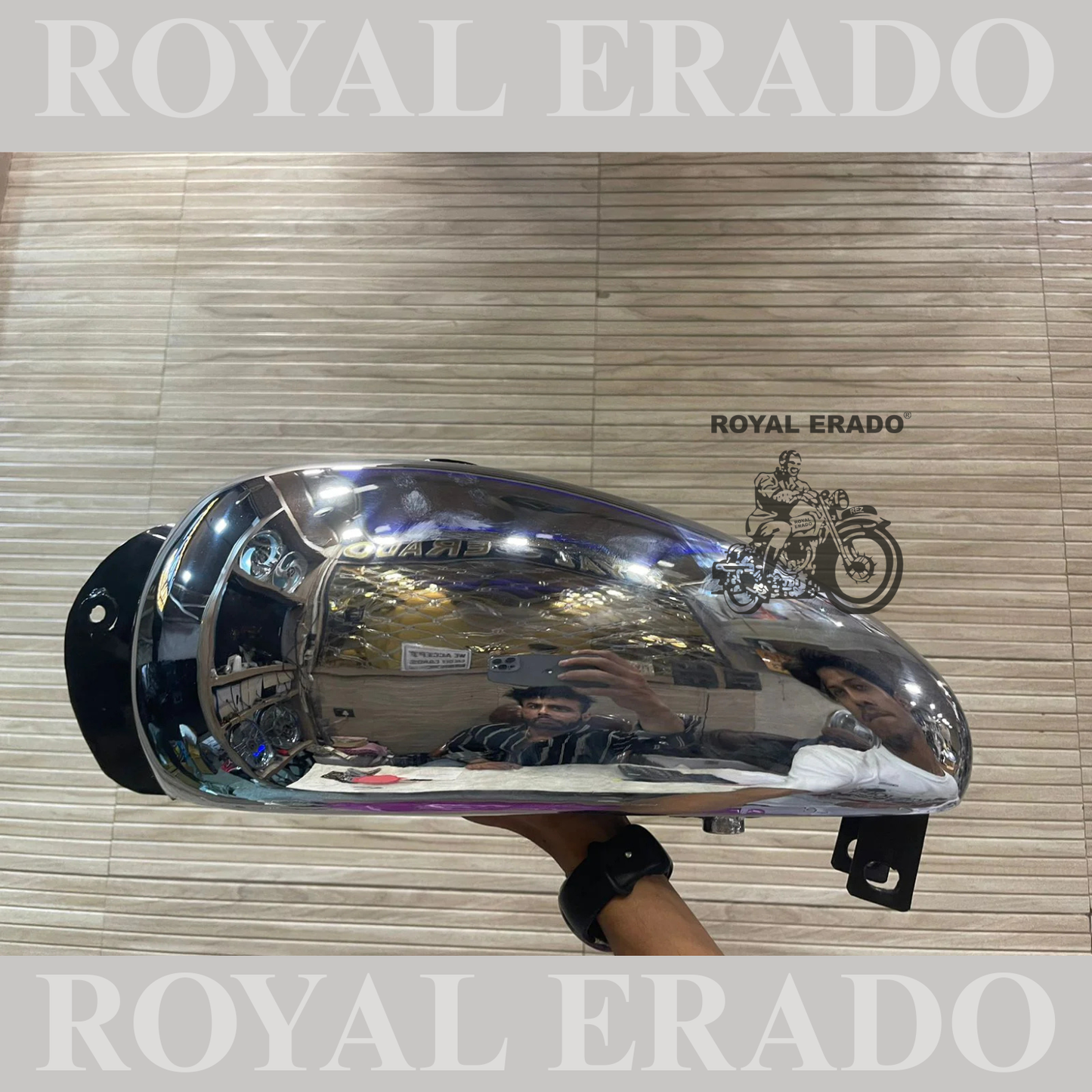 Royal enfield tank machismo style vintage old g2 model tank for classic electra standard