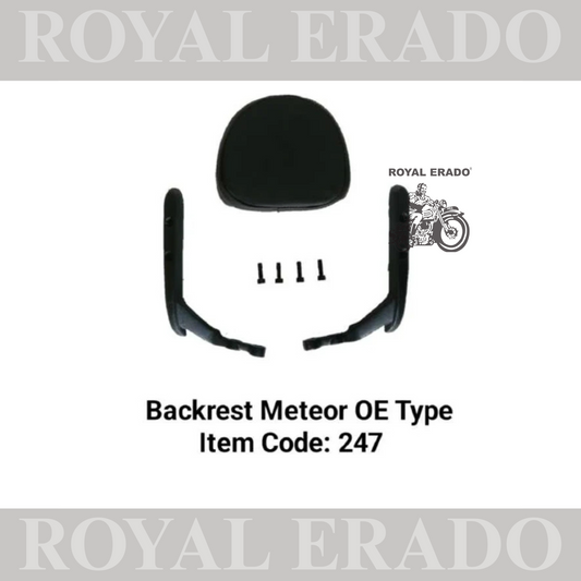 BACKREST OE TYPE FOR METEOR 350CC
