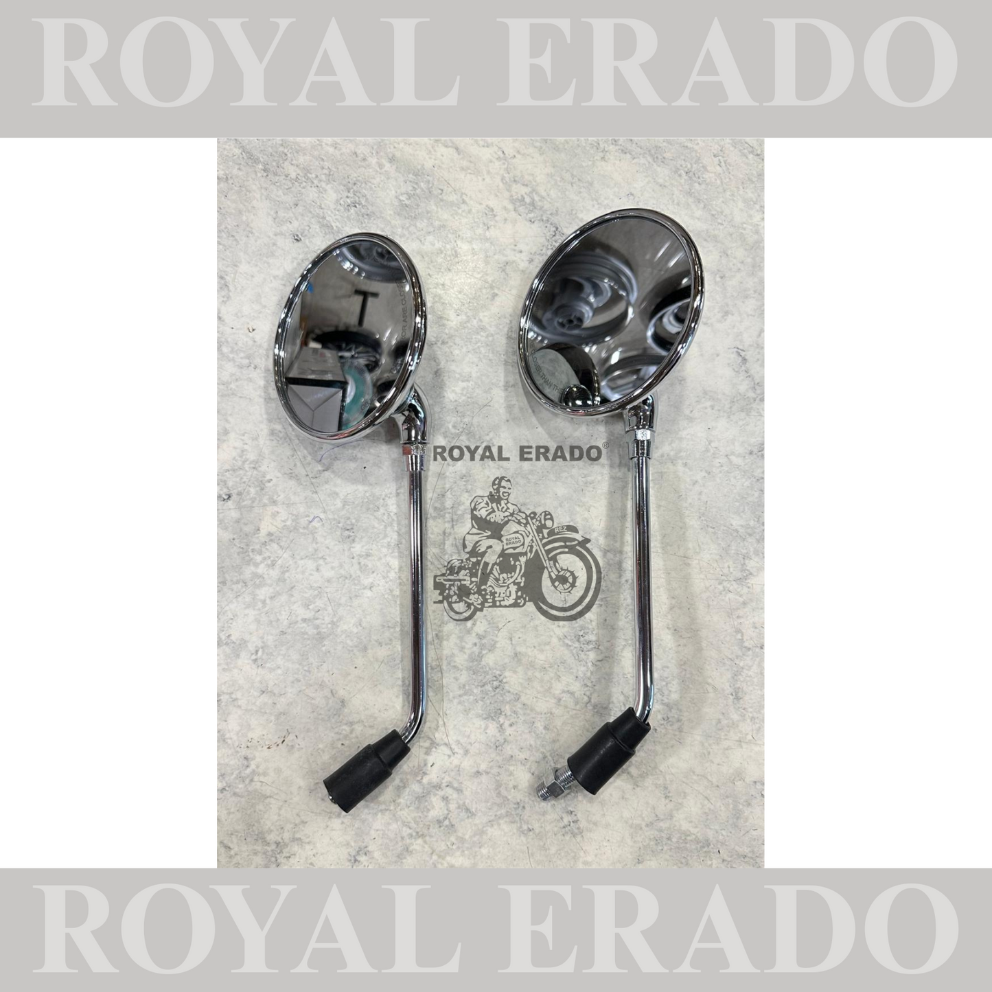 Chrome mirror for royal enfield classic electra and standard