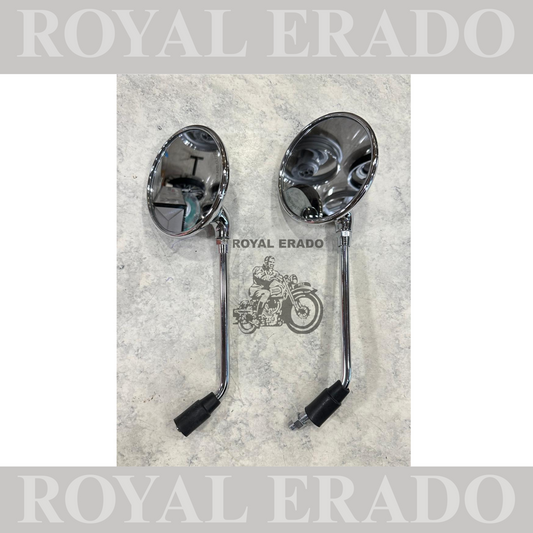 Chrome mirror for royal enfield classic electra and standard