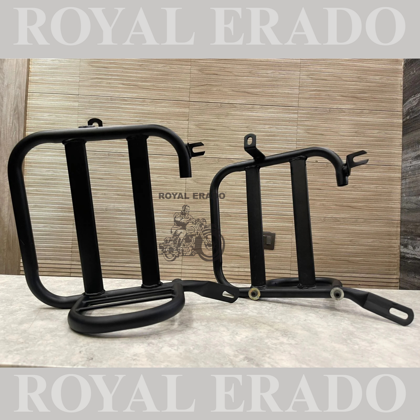 Royal enfield standard battalion saddle stay with bag set