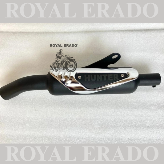 EXHAUST / SILENCER  FOR HUNTER 350 ROYAL ENFIELD