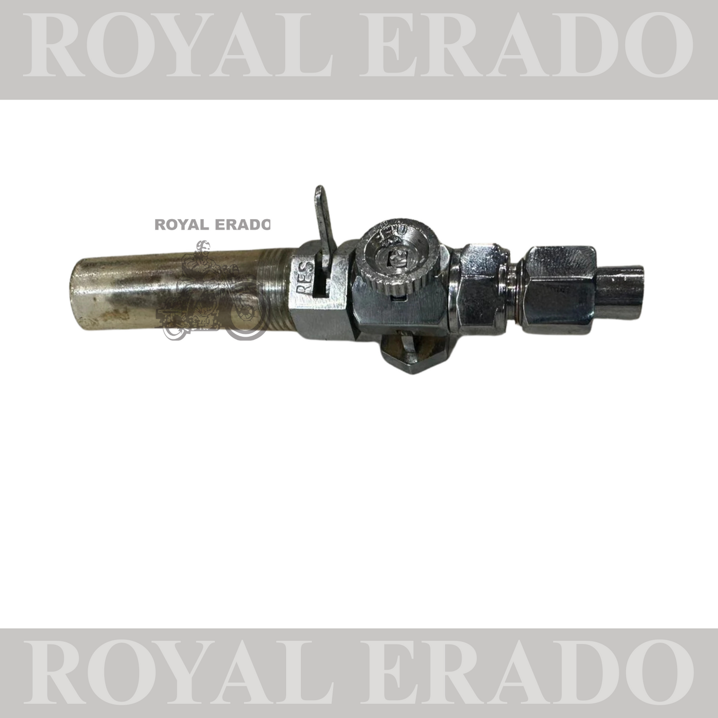 Royal enfield g2 62 old model vintage push pull type petrol tap brass crome with reserve option