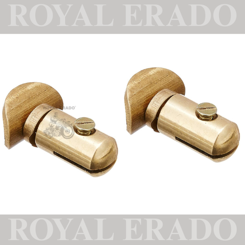 universal brass number plate  khutti 2 PEACES  vintage style for Front mudguard  of royal enfield , bsa , jawa , etc