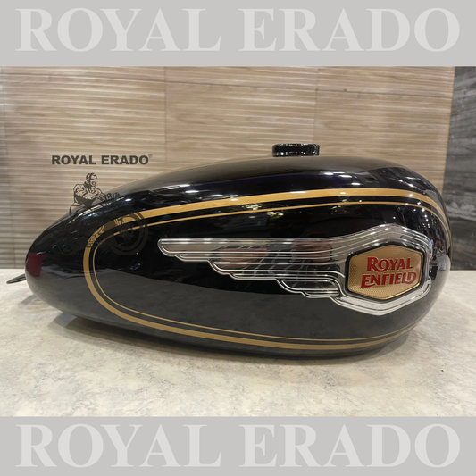 Royal Enfield tank standard model freshly made for bs-3 bs-4 with pinning and sticker