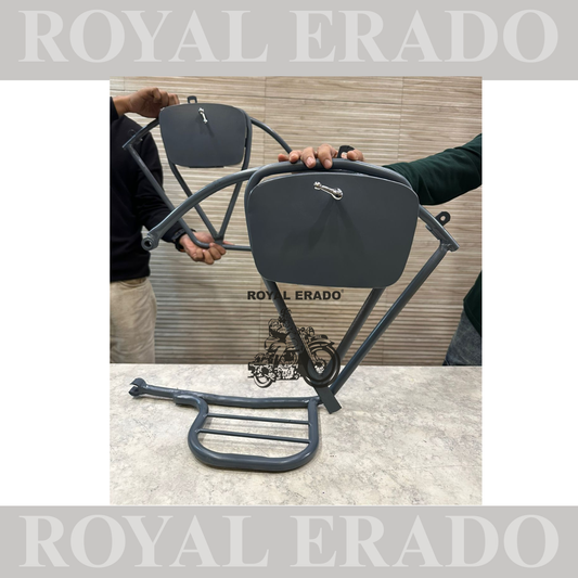 Royal Enfield Bullet Standard vintage old 1962 g2 model rear stays tool box