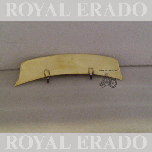 Brass royal number plate for front mudguard for all bikes / classic/ electra / standard