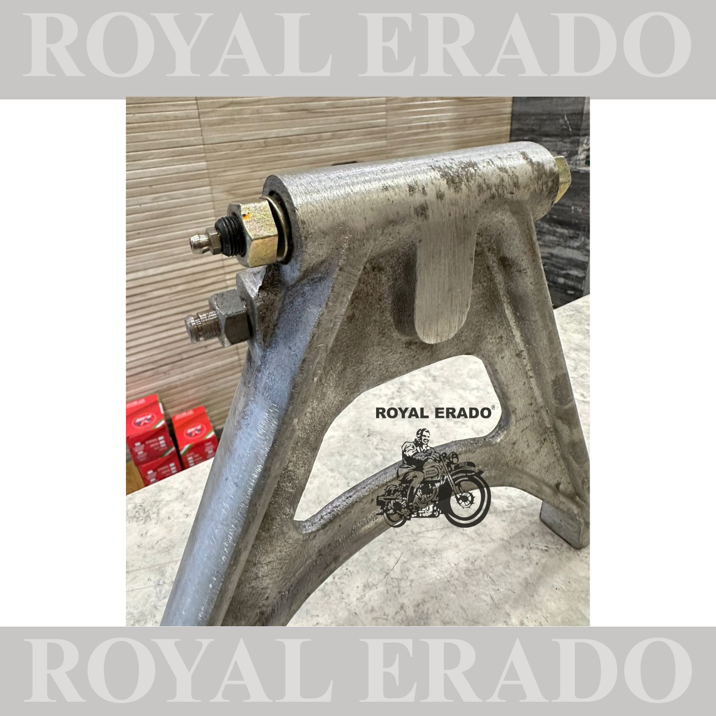 Royal Enfield bullet Standard Vintage g2 old 1962 model center stand with pin in Aluminum