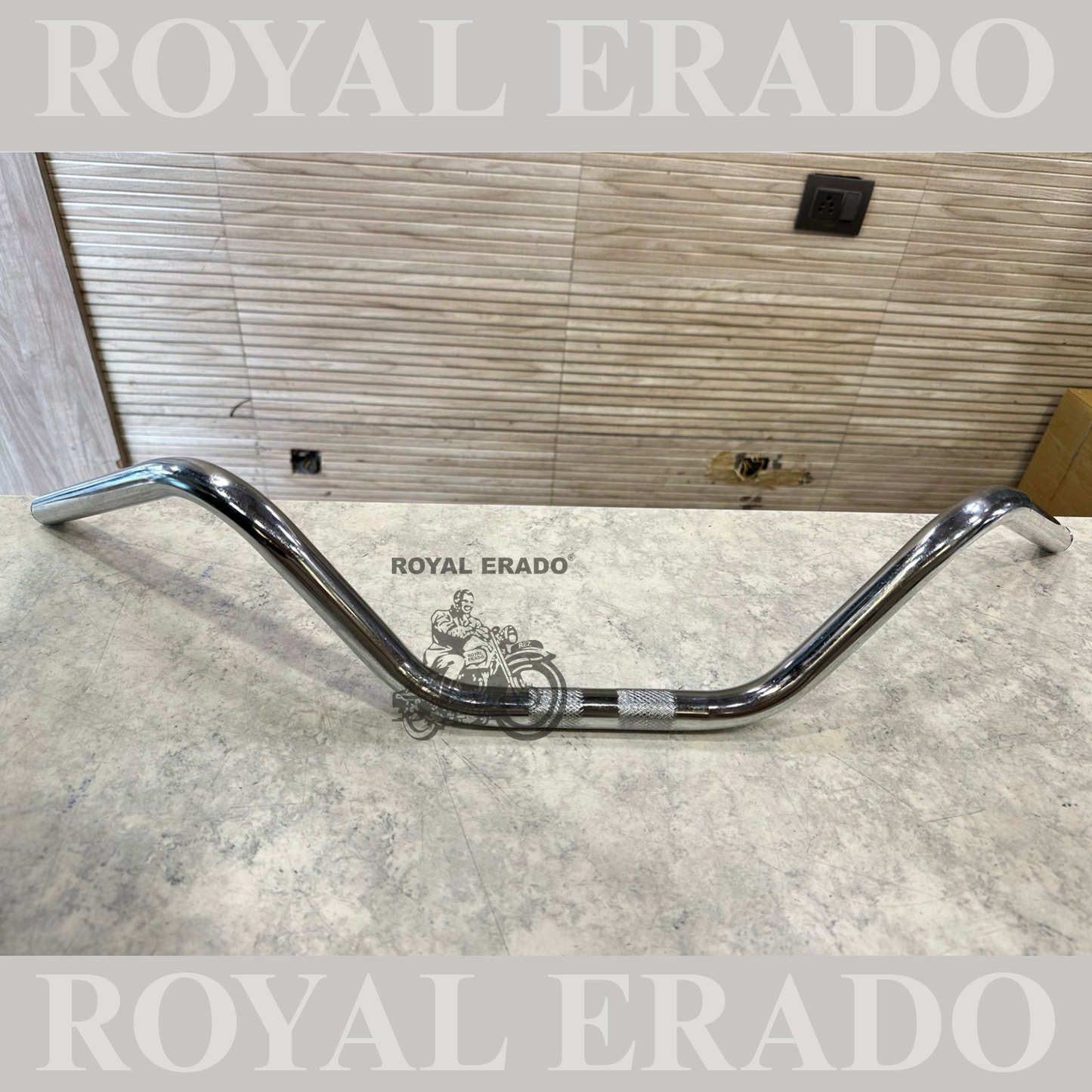 Royal Enfield Classic Electra Standard broad rd350 handle bar in chrome